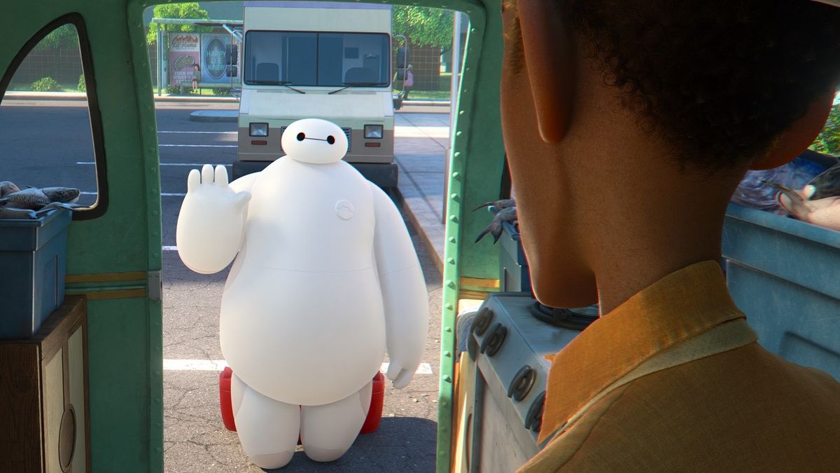 A shot from Baymax!