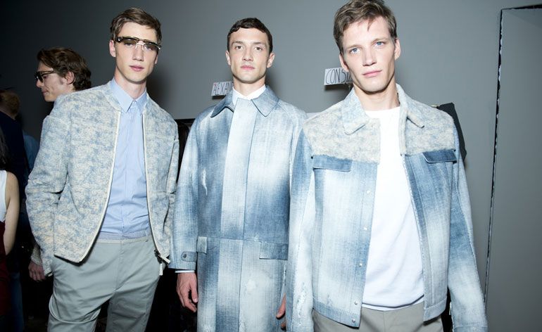 Backstage Fendi Mens S/S 2015 