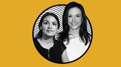 michelle caruso cabrera and alexandria ocasio cortez