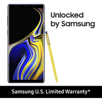 Samsung Note S9 with 128GB: $899.99