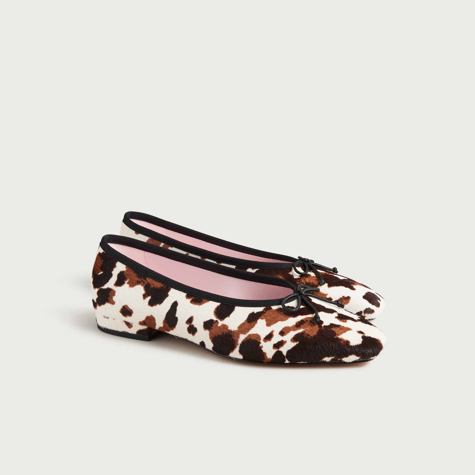 Sophie Ballet Flats in Printed Calf Hair