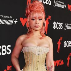 Ice Spice attended the 2025 MTV VMAs