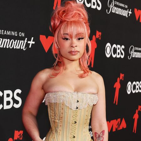 Ice Spice attended the 2025 MTV VMAs