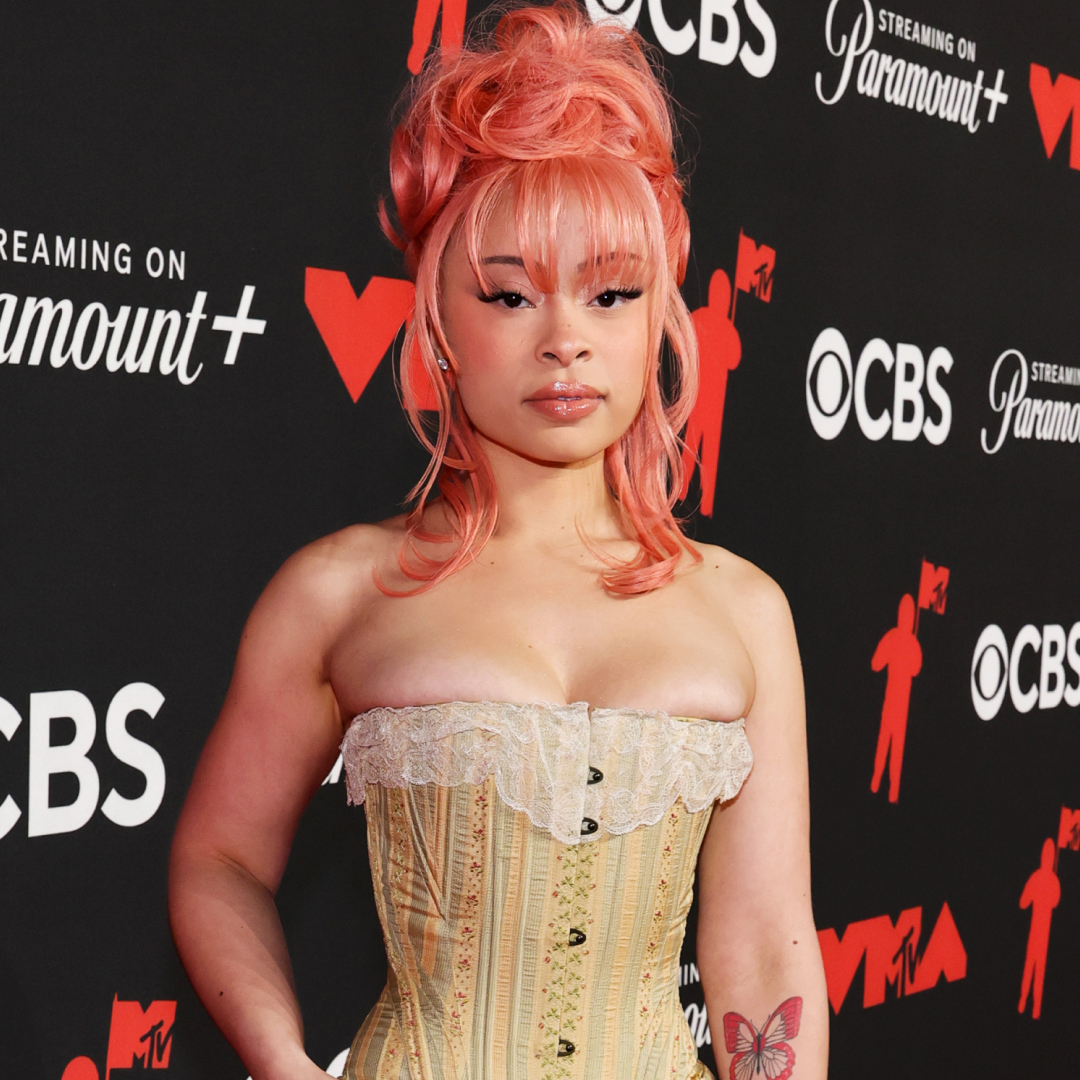 Ice Spice attended the 2025 MTV VMAs