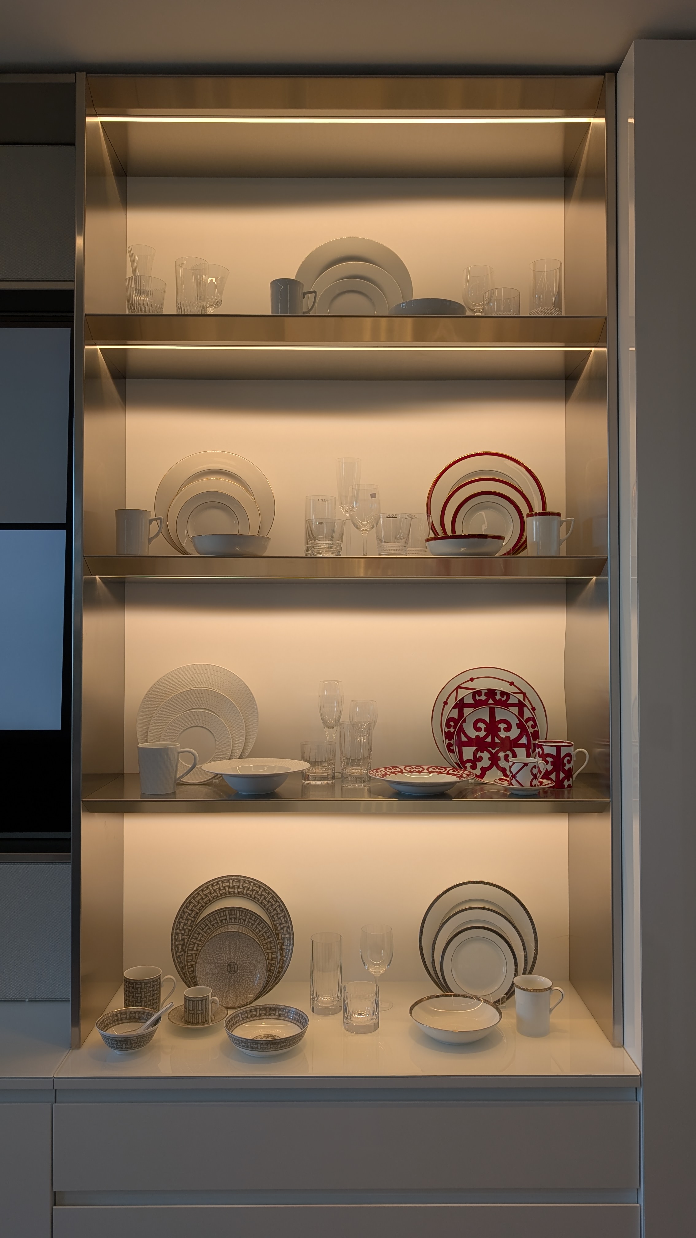 Everything is customisable, down to the crockery