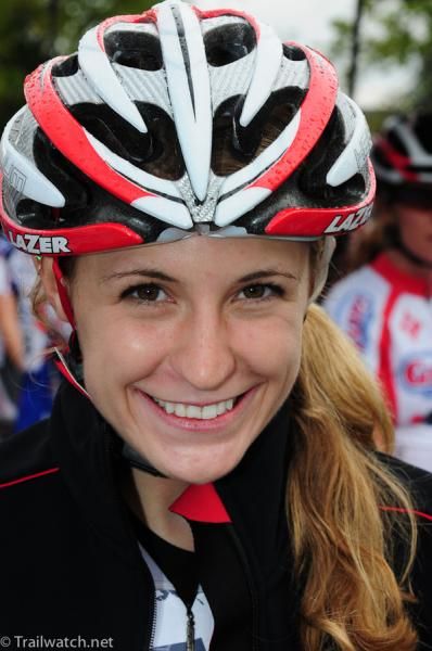Ashley James (KCCX) got a front row start today