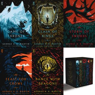 New A Song of Ice and Fire boxset cover designs
