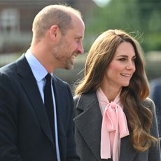 The Prince and Princess of Wales visit Southport