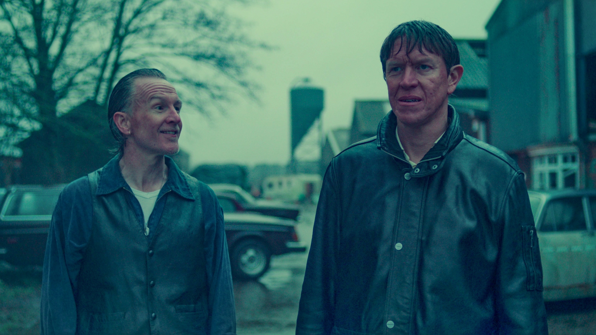 Charlie and his friend stand together in The Gold season 2