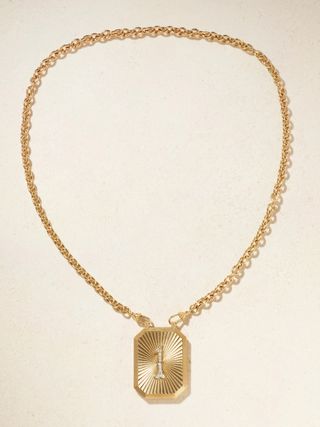 You Are the One 18-Karat Gold Diamond Necklace