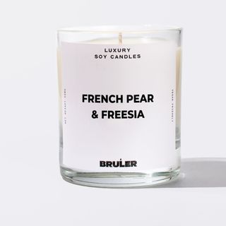Bruler French pear and freesia candle