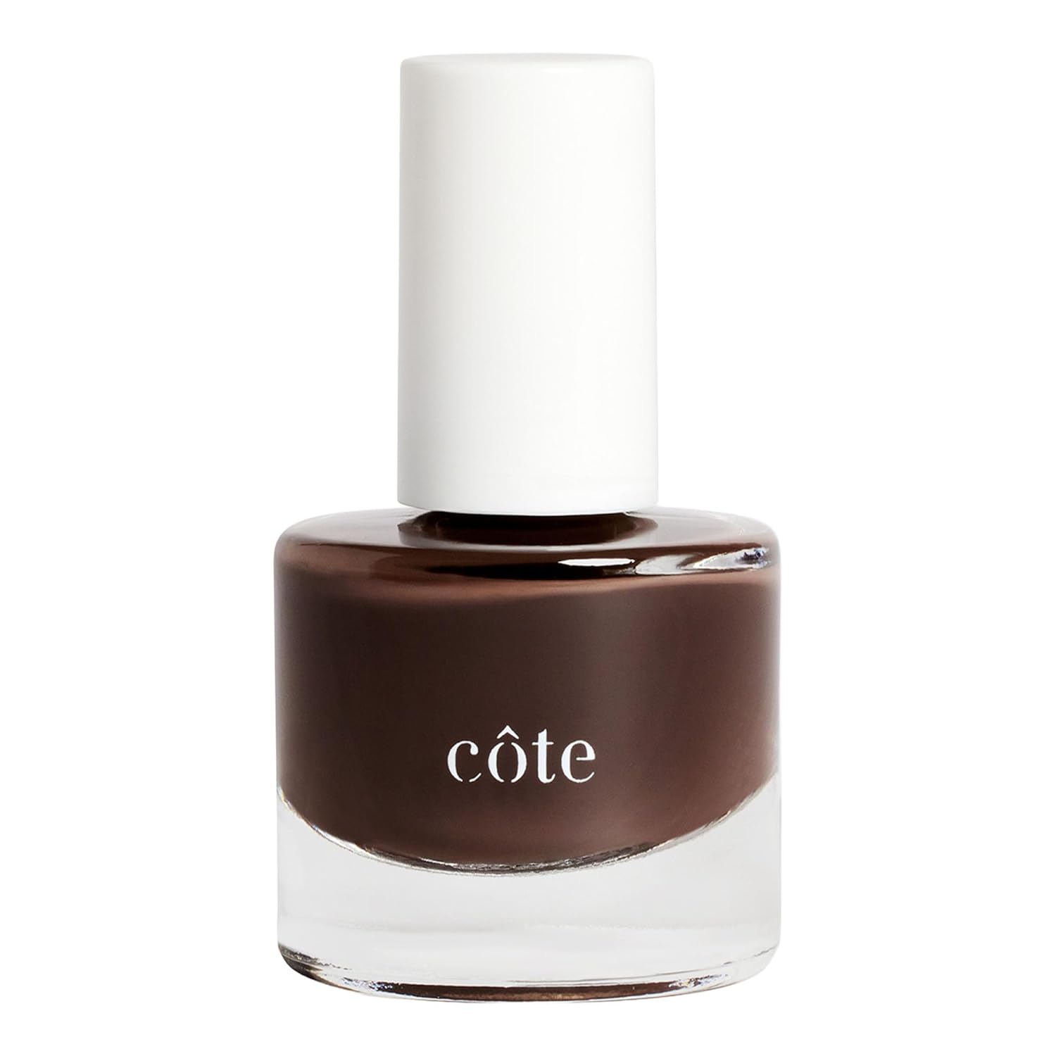 Cote Beauty&amp;rsquo;s Warm Brown Nail Polish, Earthy Elegance With Cream Finish, Rich Chocolate Brown Hue, Vegan &amp;amp; Cruelty-Free, Long Lasting Nail Polish, Made in Usa, 0.27 Fl Oz