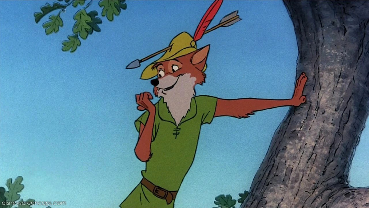 Disney&#039;s foxy Robin Hood