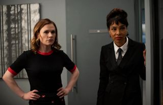 Anna Paquin and Sophie Okonedo in Flack.