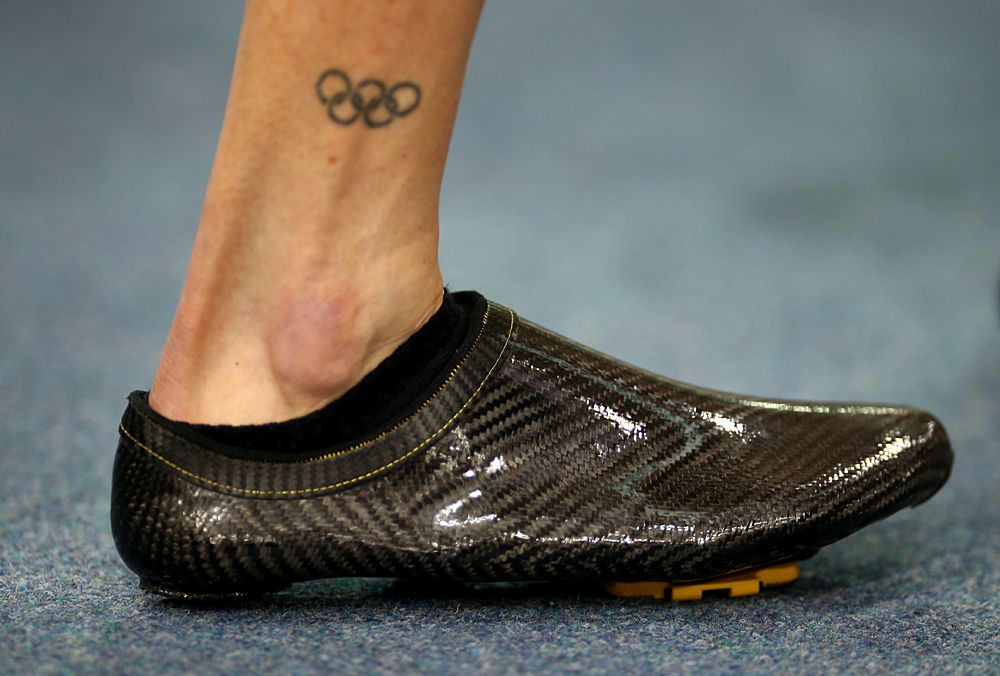 Bradley Wiggins setting a new fashion in sock height