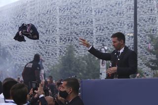 Fans may have to wait to see Messi in action (Rafael Yaghobzadeh/AP)