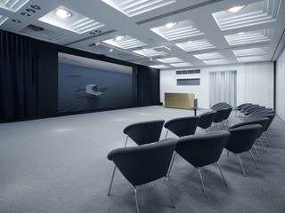 VR and presentation room at Polestar Design Studio, Sweden