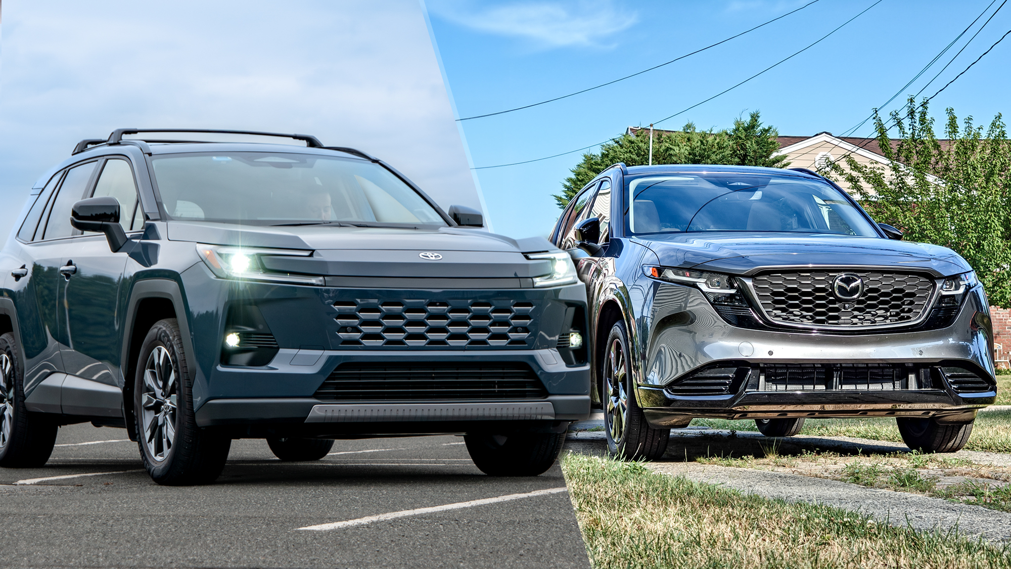 Toyota RAV4 vs. Mazda CX-5.