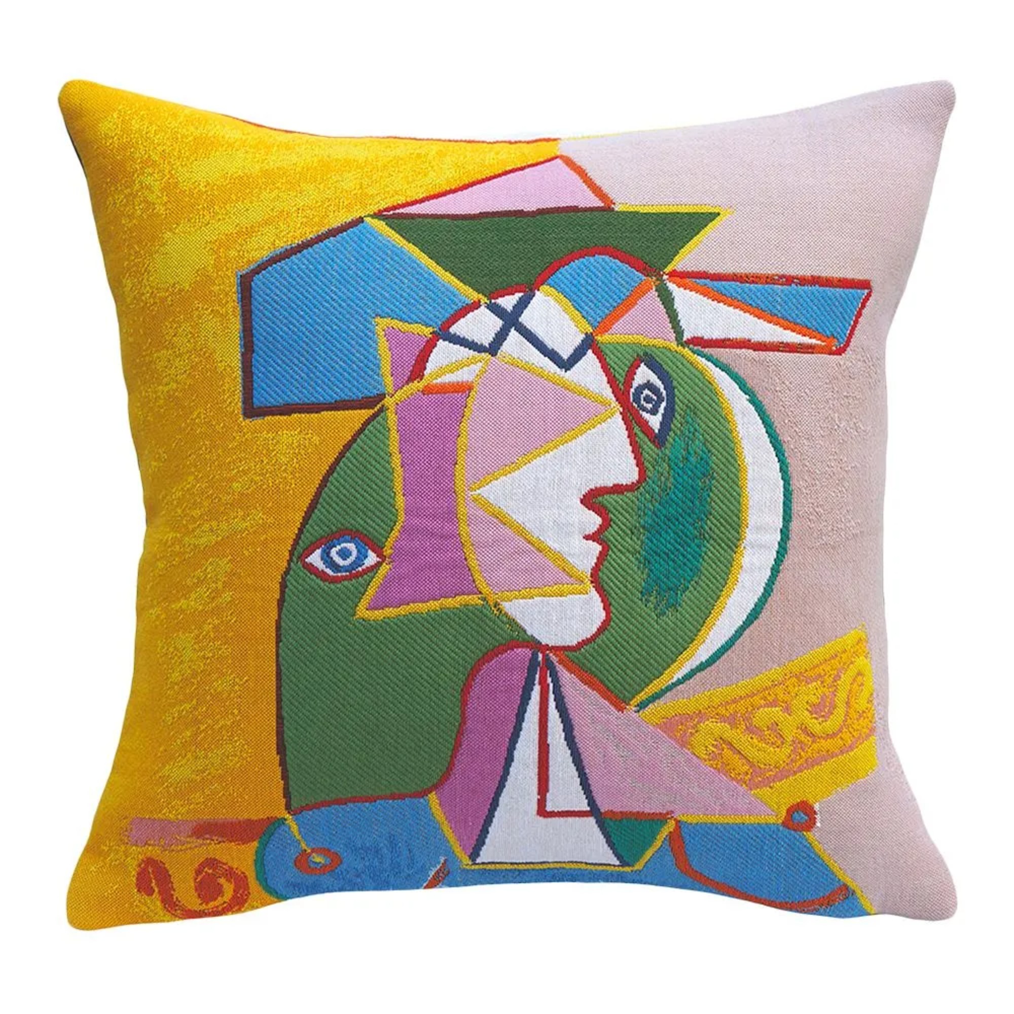 Jules Pansu Pablo Picasso Femme au Chapeau 1934 Cushion