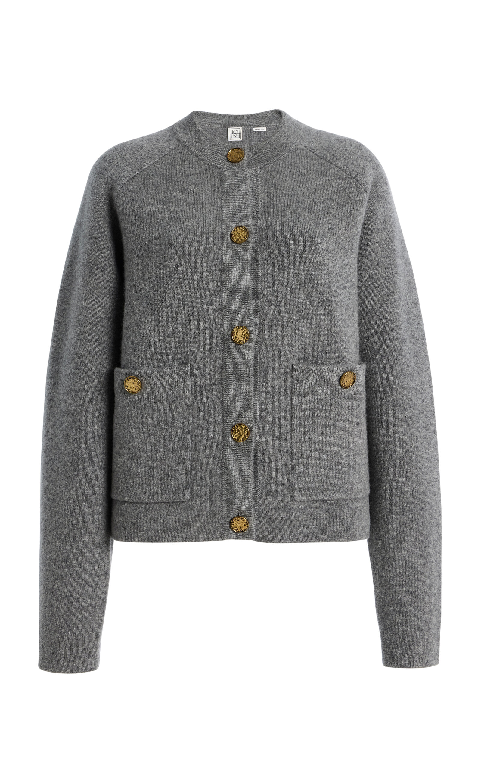 Wool-Cashmere Cardigan