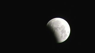 Partial Lunar Eclipse Seen from Billings, MT