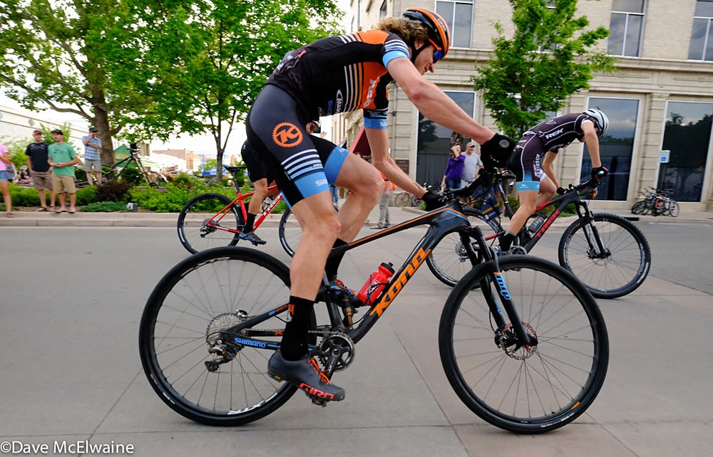 Barry Wicks (Kona) was having one of his best races in recent memory