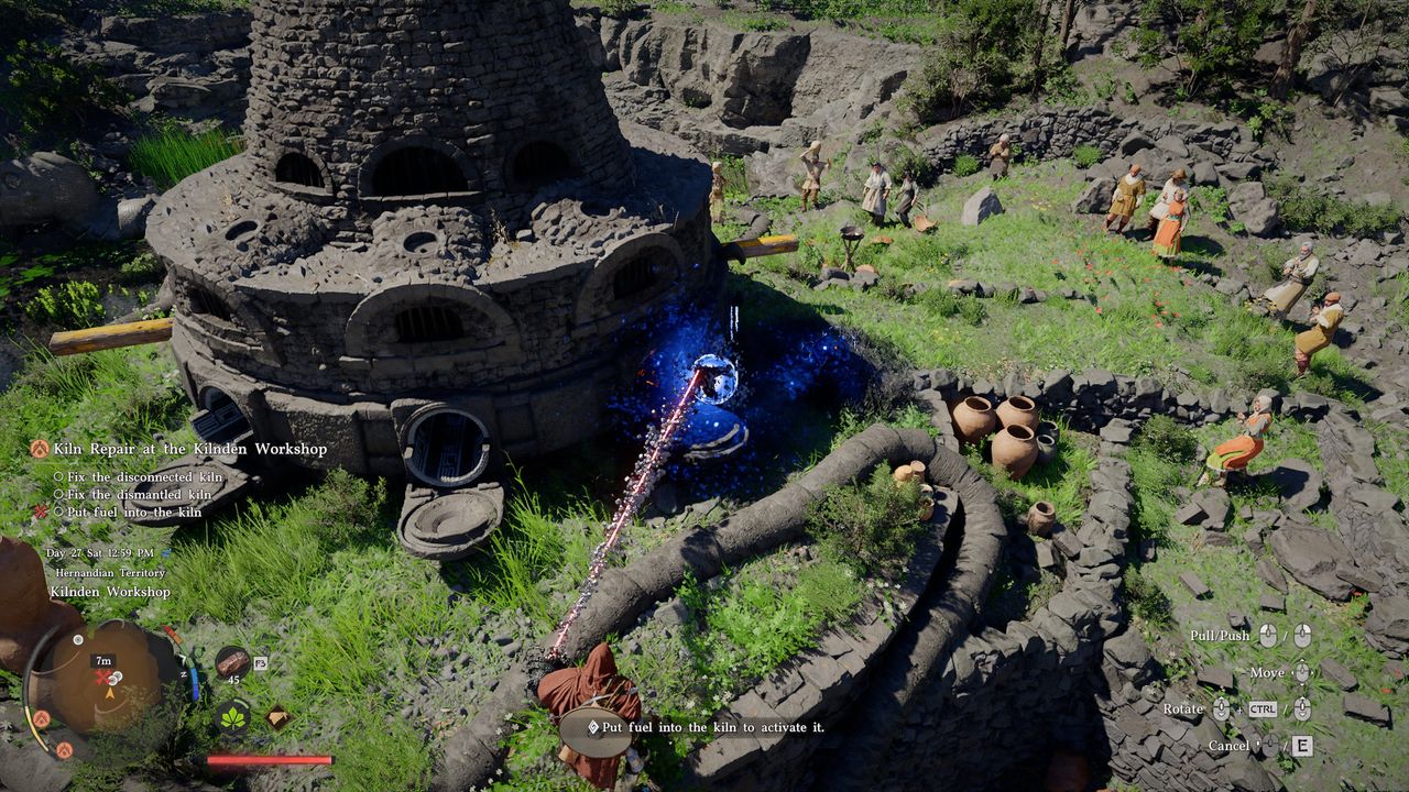 Crimson Desert kiln repair - Fuel