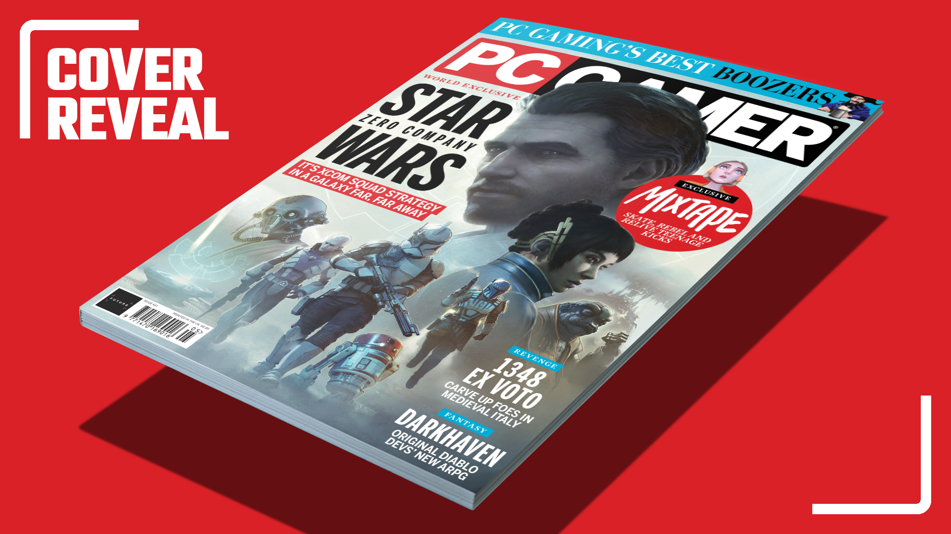 PC Gamer magazine issue 421 Star Wars Zero Company