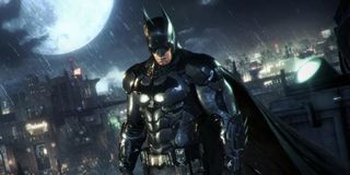 The design of the Batman suit for the Arkham video game series