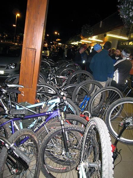 Bikes, bikes, everywhere