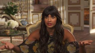 Jameela Jamil in The Good Place
