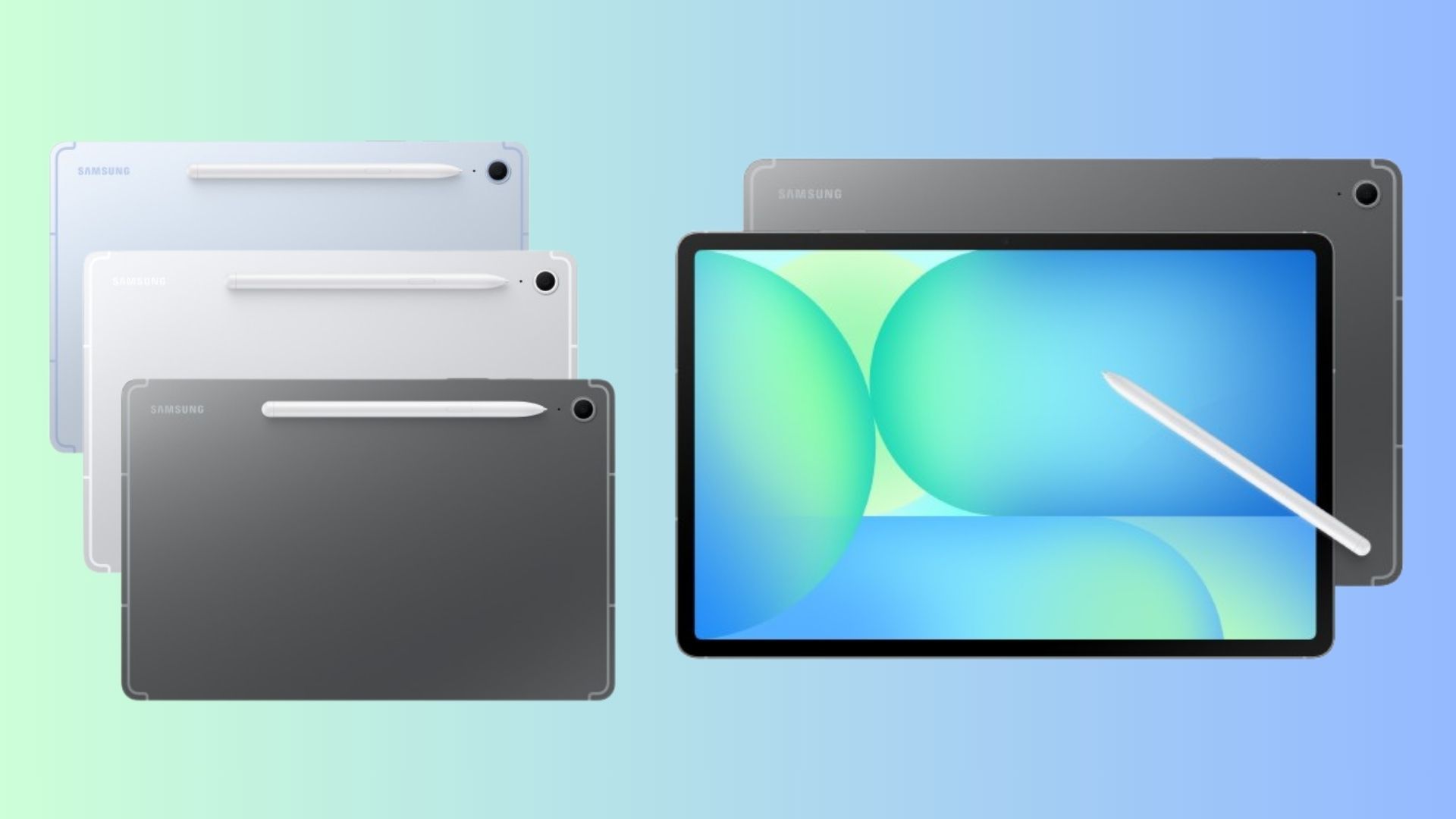 Samsung Galaxy Tab S10 FE and FE+ revealed — bigger display