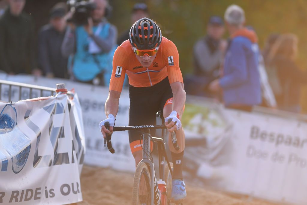 Mathieu van der Poel looked strong throughout the race