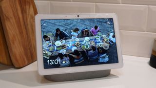 The new Google Nest Hub Max (Image credit: TechRadar)