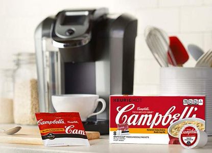 Campbell's Soup has unveiled a new product with Keurig.