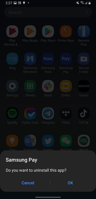 How to remove Samsung Pay 9