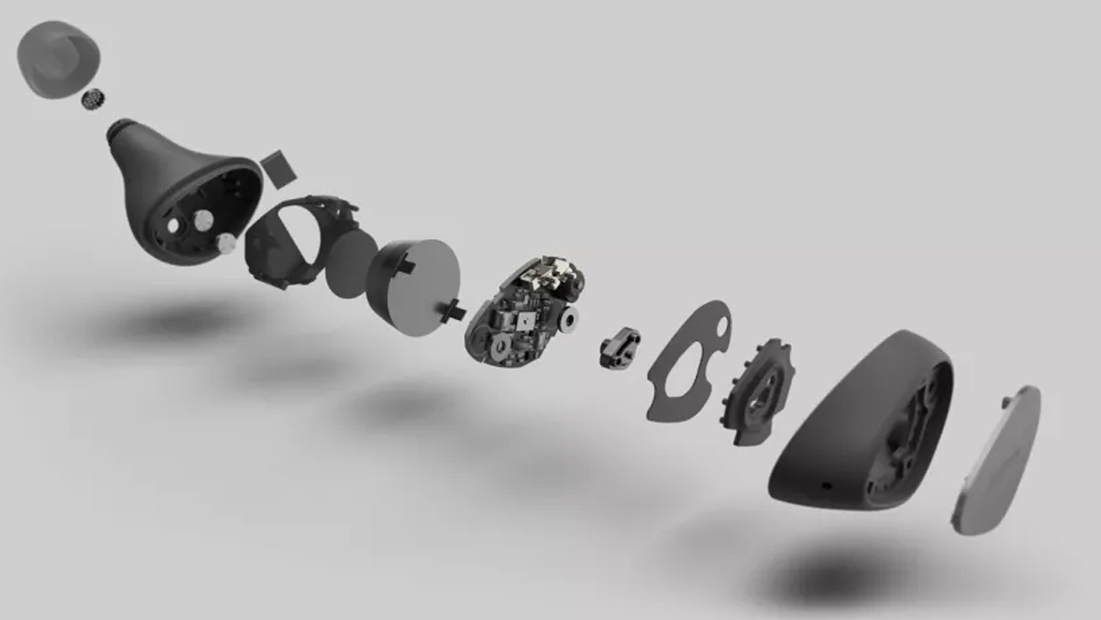 Jabra Elite 4 earbud cross section