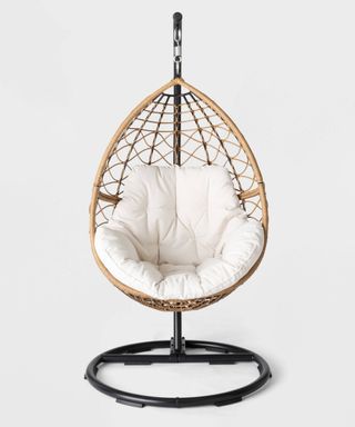 Britanna Patio Hanging Egg Chair - Natural - Opalhouse™, available exclusively at Target