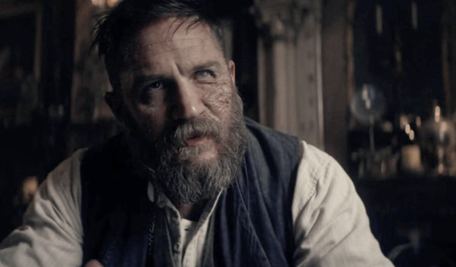 Tom Hardy and Alfie Solomons