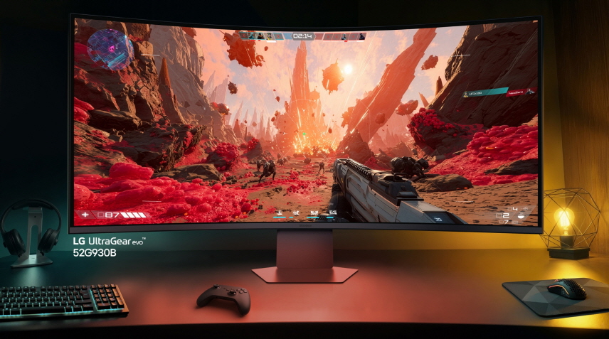 The LG UltraGear evo 52-inch G9 (52G930B) large format gaming monitor