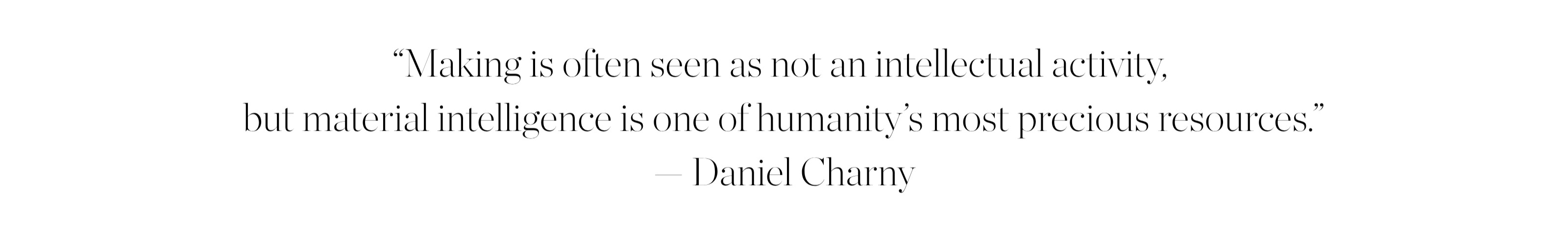 quote in black against white background.