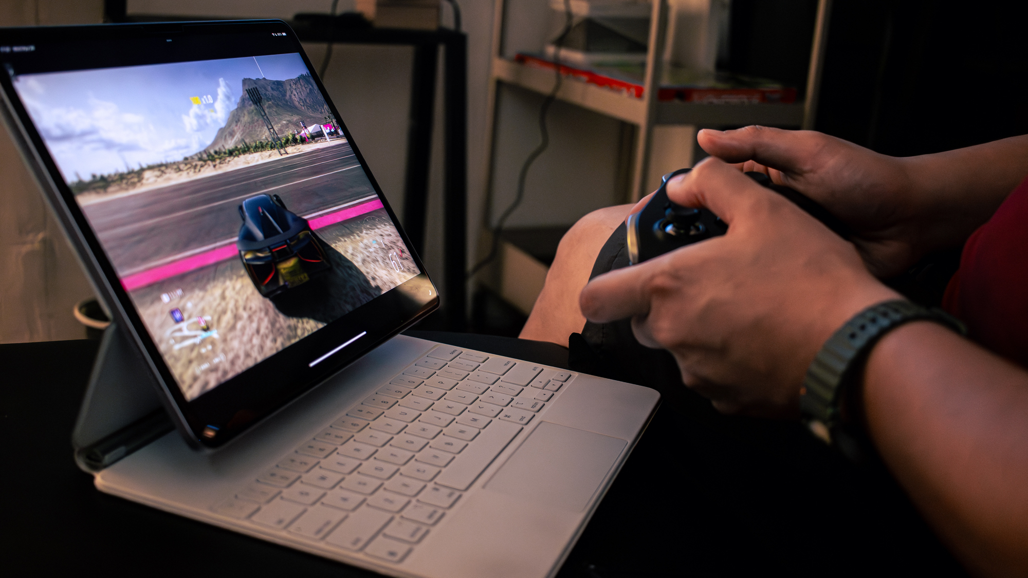I never imagined I would play Forza Horizon 5 on an iPad Air