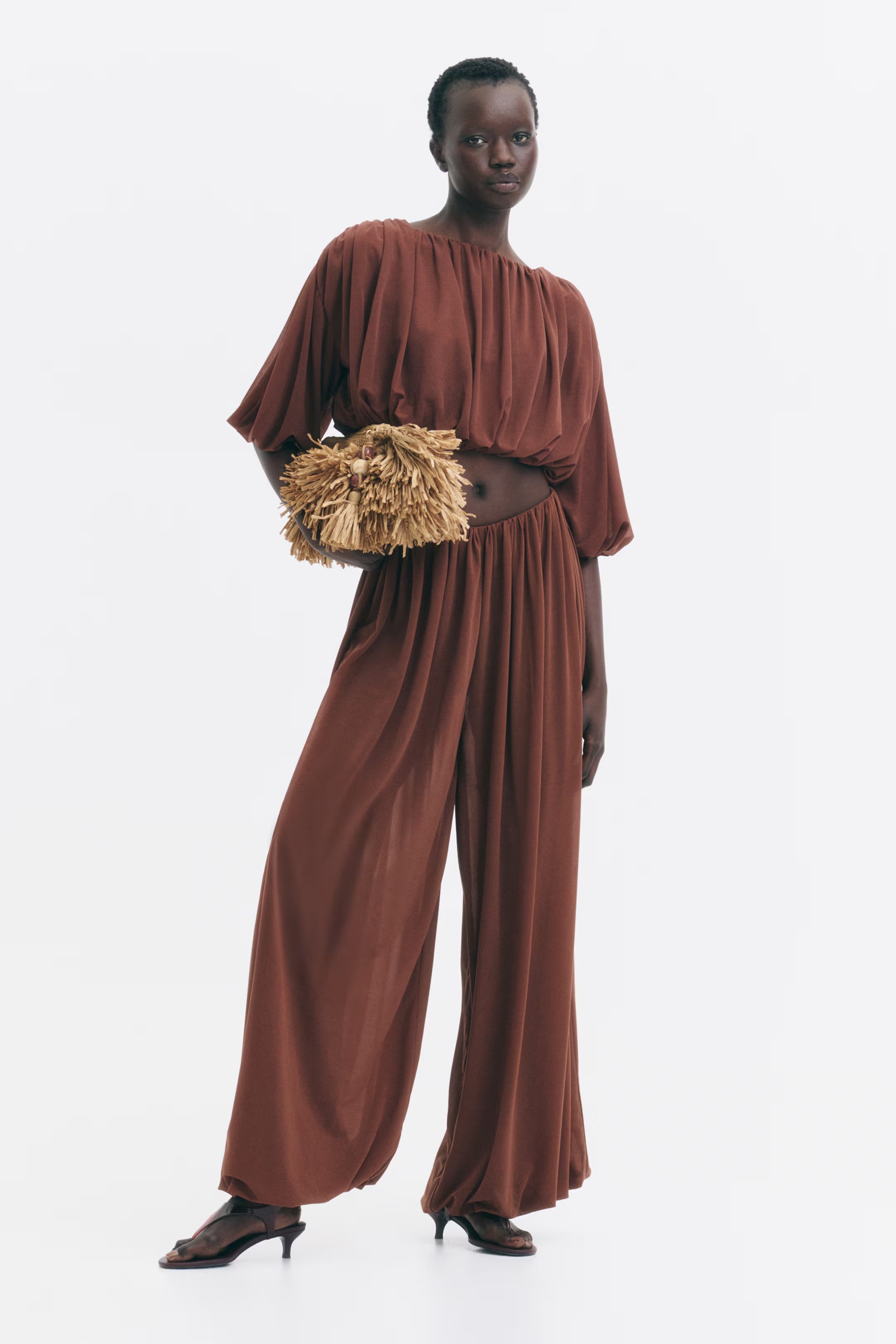 H&amp;amp;M, Draped Balloon Trousers