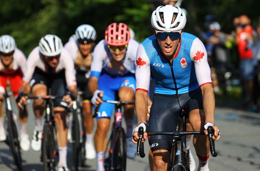 Michael Woods (Canada) finishes fifth in the men&#039;s road race at Tokyo Olympic Games