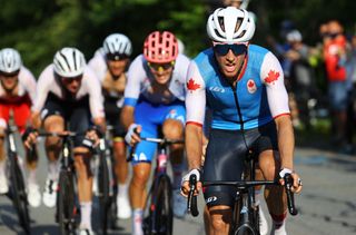 Michael Woods (Canada) finishes fifth in the men's road race at Tokyo Olympic Games