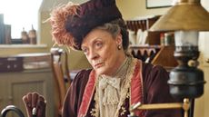 Maggie Smith as Violet, the dowager countess of Grantham