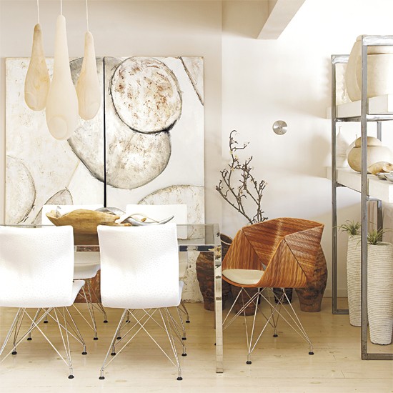 dining room inspired by nature