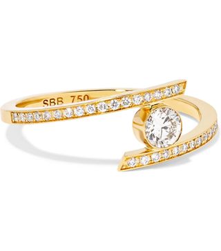 Sophie Bille Brahe + Grand Amour 18-Karat Gold Diamond Ring