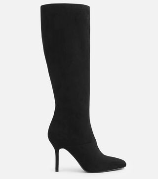 Charles & Keith + Textured Knee High Boot