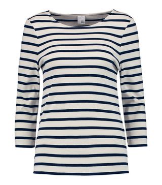 Iris and Ink + Madeline Breton Striped Cotton Top